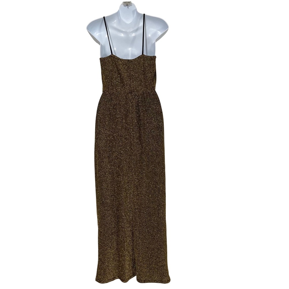 Reformation Metallic Midi Dress - Picture 5 of 8